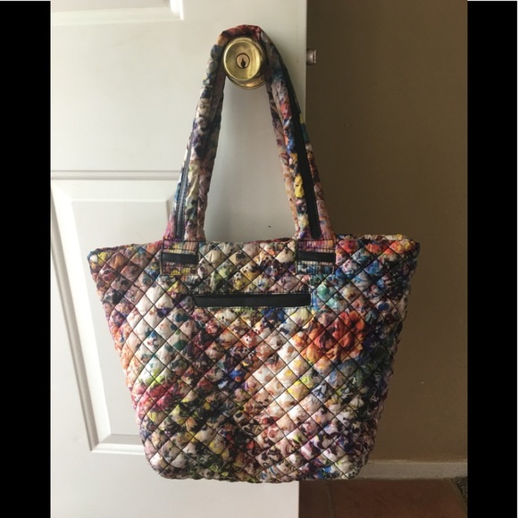 steve madden quilted tote bag